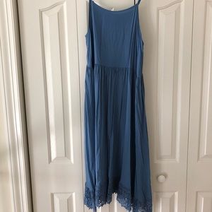 Beautiful blue slip dress from Free People!